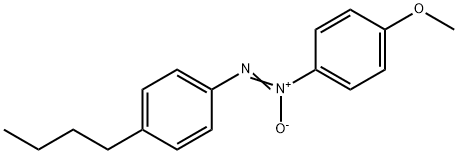 4'-Butyl-4-methoxyazoxybenzene Structure