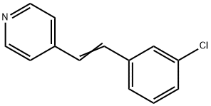 3'-chloro-4-stilbazole 结构式