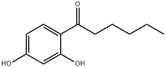4-ヘキサノイルレソルシノール 化学構造式