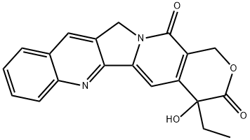 喜树碱消旋体, 31456-25-4, 结构式