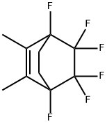 1,4,5,5,6,6-Hexafluoro-2,3-dimethylbicyclo[2.2.2]oct-2-ene Structure