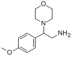 2-)4-METHOXYPHENYL)-2-MORPHOLIN-4-YETHYLAMINE DIHYDROCHLORIDE Struktur