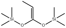 1,1-ビス(トリメチルシリルオキシ)-1-プロペン 化学構造式