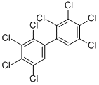 オクタクロロビフェニル 化学構造式