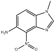 Benzimidazole, 5-amino-1-methyl-4-nitro- (8CI) Structure