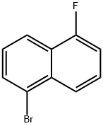 1-Bromo-5-fluoronaphthalene Structure