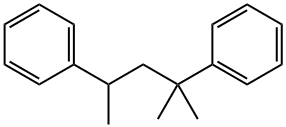 1,1'-(1,1,3-トリメチル-1,3-プロパンジイル)ビスベンゼン 化学構造式