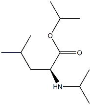 N-Isopropyl-L-leucine isopropyl ester Struktur