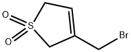 3-(ブロモメチル)-2,5-ジヒドロチオフェン1,1-ジオキシド 化学構造式