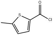 5-メチルチオフェン-2-カルボニルクロリド 化学構造式