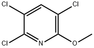 2,3,5-trichloro-6-methoxypyridine, 31557-34-3, 结构式