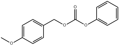 p-methoxybenzyl phenyl carbonate Struktur