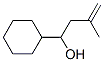 1-Cyclohexyl-3-methyl-3-butene-1-ol Structure