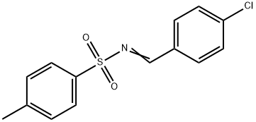 N-(4-Chlorobenzylidene)-4-methylbenzenesulfonamide Structure