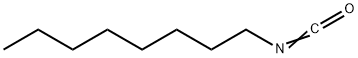 正辛基异氰酸酯, 3158-26-7, 结构式