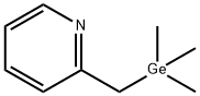 2-[(Trimethylgermyl)methyl]pyridine Structure