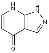 1-H-PYRAZOLO[3,4-B]PYRIDIN-4-OL, 31591-86-3, 结构式