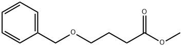 4-(フェニルメトキシ)酪酸メチル 化学構造式