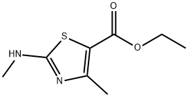 Ethyl 4-Methyl-2-(MethylaMino)thiazole-5-carboxylate Structure