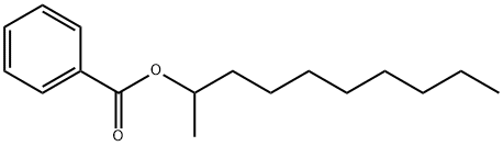 2-Decanol, benzoate Struktur