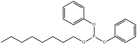 亜りん酸オクチルジフェニル 化学構造式