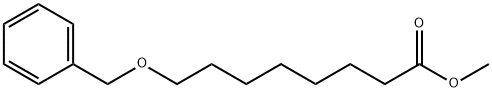 8-(Phenylmethoxy)octanoic acid methyl ester Struktur