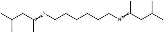 N,N'-bis(1,3-dimethylbutylidene)hexane-1,6-diamine Structure