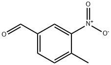 4-メチル-3-ニトロベンズアルデヒド 化学構造式