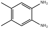 4,5-ジメチル-1,2-フェニレンジアミン 化学構造式