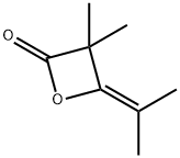 2,2-dimethyl-3-isopropyliden-beta-propiolactone 结构式