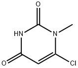 6-氯-1-甲基尿嘧啶 结构式