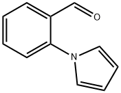 2-(1H-ピロール-1-イル)ベンズアルデヒド 化学構造式