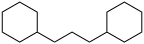 1,3-Dicyclohexylpropane. 结构式