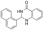 2,3-ジヒドロ-2-(1-ナフチル)-4(1H)-キナゾリノン 化学構造式