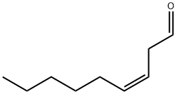 (Z)-3-ノネナール 化学構造式