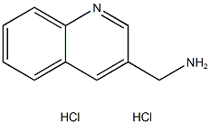 3-氨甲基喹啉二盐酸盐, 31842-22-5, 结构式
