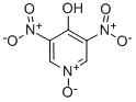 3,5-DINITRO-4-HYDROXYPYRIDINE N-OXIDE Struktur