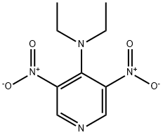 3,5-DINITRO-4-DIETHYLAMINOPYRIDINE Structure