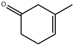 3-METHYL-3-CYCLOHEXEN-1-ONE Struktur