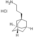 1-(3-Aminopropyl)adamantane hydrochloride Structure