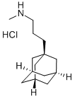 1-(3-Methylaminopropyl)adamantane hydrochloride Struktur