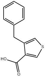 4-Benzylthiophene-3-carboxylic acid Structure