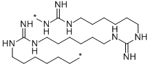 盐酸聚六亚甲基胍 结构式