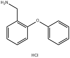 1-(2-苯氧基苯基)甲胺盐酸盐, 31963-35-6, 结构式
