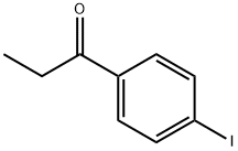1-(4-ヨードフェニル)プロパン-1-オン 化学構造式