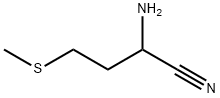 2-Amino-4-(methylthio)-butyronitrile Structure