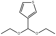 THIOPHENE-3-CARBOXALDEHYDE DIETHYL ACETAL Structure
