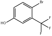 3-三氟甲基-4-溴苯酚, 320-49-0, 结构式