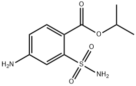4-Amino-2-sulfamoylbenzoic acid isopropyl ester Struktur