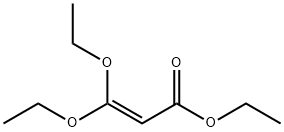 3,3-ジエトキシアクリル酸 エチル 化学構造式